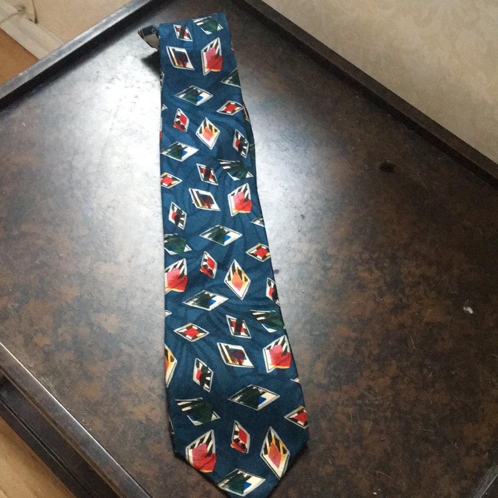 Armani silk tie made in italy
